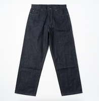 Jeans pour hommes en denim japonais selvedge brut, non lavé, de haute qualité, en coton, sur mesure, vente en gros