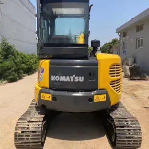 핫 세일 사용 Komatsu pc55 유압 미니 굴착기 크롤러 굴삭기 하이 퀄리티