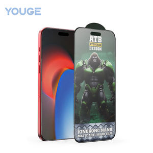 YOUGE pellicola opaca idrogel protezione dello schermo per iPhone 17 piena colla <span class=keywords><strong>adesivo</strong></span> bolla - Product Image 2