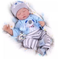 Vente en gros de poupées reborn de 22 pouces, poupées réalistes en silicone et vinyle, nouveau-né, petite fille, poupée réaliste personnalisée