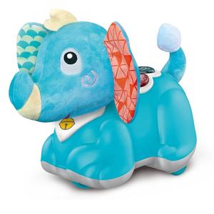 <span class=keywords><strong>Giocattoli</strong></span> Sensoriali Educativi <span class=keywords><strong>per</strong></span> <span class=keywords><strong>Neonati</strong></span> 0-<span class=keywords><strong>6</strong></span> <span class=keywords><strong>Mesi</strong></span>: Elefante, Leone, Cane in Peluche con Luci e Musica Elettronica - Product Image 2