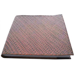 Cameron Exports – Carnet de notes rigide en cuir véritable fait main de haute qualité, sans acide, avec logo embossé, rechargeable, 48 feuilles - Product Image 1