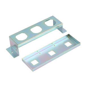 Fabbricazione di fabbrica su misura di precisione lamiera di alluminio stampaggio parti +/-0.1mm tolleranza anodizzato/zinco placcato superficie 1 pz - Product Image 4