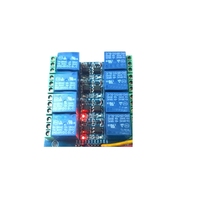 Módulo de Relé de 8 Vías, 5V 10A, con Optoacoplador EL817 Integrado, Relé de un Solo Canal con Activación por Nivel Bajo, Compatible con Niveles de 3.3V/5V