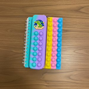 Cuaderno con estuche para lápices en la cubierta, suministro directo de fábrica, cuaderno en oferta para artículos de papelería y escolares - Product Image 1