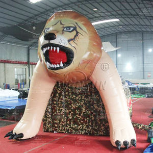 WINSUN <b>Inflatable</b> Tent Lion Head-Style <b>Inflatable</b> Tent Air Tent - Product Image 2