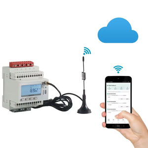 มิเตอร์วัดพลังงานแบบไร้สาย 4G LTE ขนาดกลาง รุ่น ADW300 แบบสามเฟส ติดตั้งบนราง DIN ใช้สำหรับระบบตรวจสอบระยะไกลของโรงงาน - Product Image 5