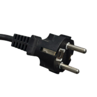 Enchufe DE LA UE EU04 a C13L Cable de alimentación Enchufe europeo Cable de alimentación de CA para ordenador portátil Cargador Cable de extensión