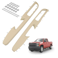 80994 Kit Perbaikan Sandaran Tangan Sisi Kiri Depan untuk Chevy Suburban Tahoe Avalanche GMC Yukon 10-14 Gagang Panel Pintu Interior