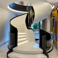 VIKO 2024 Tuile de pierre naturelle d'escalier circulaire à la mode et luxueux