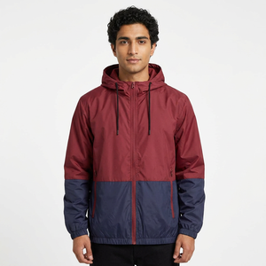 Custom <b>Men's</b> Winter Hooded Windproof Breathable Waterproof <b>Canvas</b> Stand Collar Front Casual Outdoor <b>Jacket</b> - Product Image 1