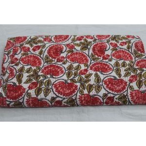 Cubrecama y Colcha Estilo Vintage Kantha, Hechos a Mano, de Algodón Estampado, Lavables, Suaves, Ecológicos, Decoración para el Hogar, Regalo de Inauguración - Product Image 6