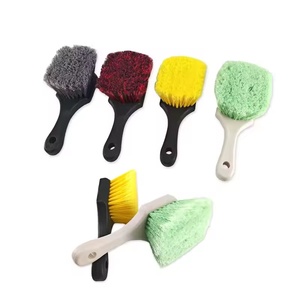 Logo personnalisable multi-qualité PP <span class=keywords><strong>Duster</strong></span> <span class=keywords><strong>jante</strong></span> pneu Auto détaillant brosses de nettoyage outils de lavage de voiture garantie de qualité - Product Image 1