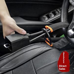 Dispositif de sécurité de voiture antivol commerce extérieur exportation ceinture de sécurité boucle serrure câble en acier câble métallique serrure volant roue serrure - Product Image 2