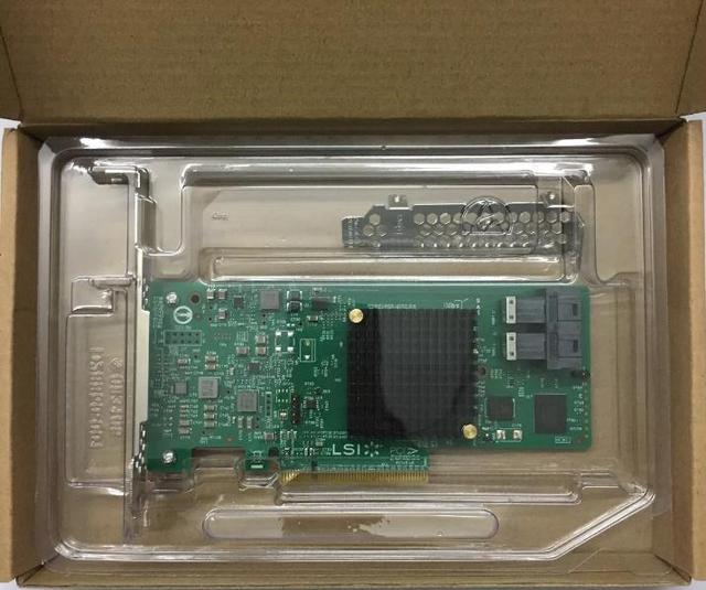 LSIs SAS3008 9300-8I IT-Mode HBA JBOD PCI-E 3.0 SATA / SAS 8-Port SAS3 12Gb/s