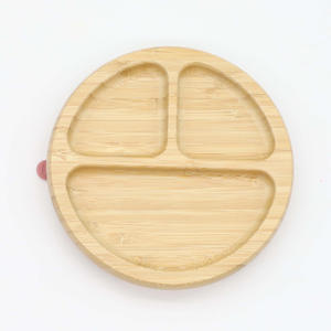 Babero de Bambú <span class=keywords><strong>para</strong></span> Niños <span class=keywords><strong>con</strong></span> Fuerte Succión, Ecológico, Juego de Vajilla, Tazas, Platos, Tazones, Comida <span class=keywords><strong>para</strong></span> Bebés - Product Image 5