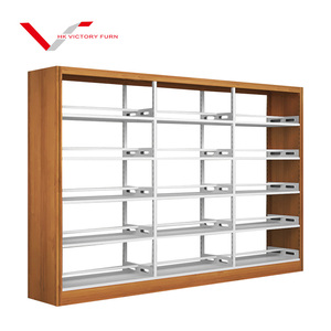 Estantería de Metal de doble cara con diseño de China para libros, estantería moderna para libros, biblioteca Industrial - Product Image 5
