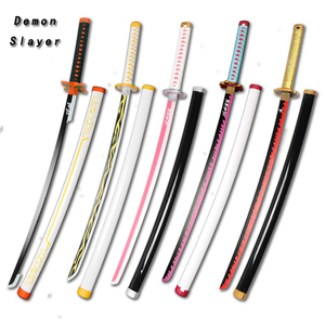 ดาบไม้คอสเพลย์ ทันจิโร่ คามาโดะ แบบนิจิริน ฉบับปรับปรุงจากต้นฉบับ  ชุดดาบครบชุด สไตล์อนิเมะ ดาบพิฆาตอสูร คิเมทสึ โนะ ไยบะ - Product Image 1