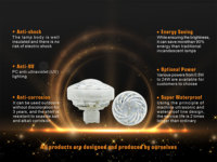 Lumières LED RVB 24V/60V pour manèges de fête foraine et d'attractions