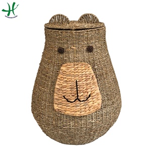 Giỏ Đựng Đồ Giặt Hình Động Vật Giỏ Đan Lục Bình Đựng Quần Áo Và Đồ Nội Thất Gia Đình Và Đồ Trang Trí - Product Image 3