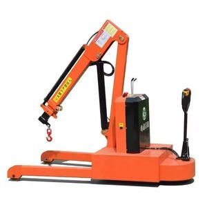 360 °   Mini Grúa Eléctrica Giratoria, Capacidad de Elevación de 1 Tonelada con Sistema de Potencia Hidráulica Automática para Mayor Eficiencia - Product Image 3