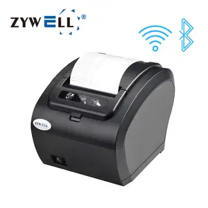 ZY307 Printer Bluetooth 80Mm, Printer Bluetooth 80Mm untuk Android dan IOS Win7 8 10 POS80