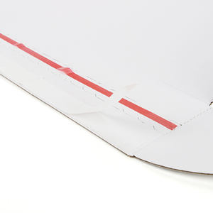 Impresión digital certificada FSC, embalaje de regalo ecológico, marcas de velas cosméticas, caja corrugada blanca con tira fácil de rasgar - Product Image 5