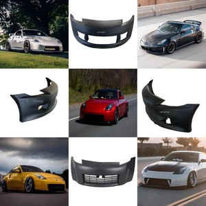 กันชนหน้าแบบ <span class=keywords><strong>Nismo</strong></span> V2 สำหรับ 350Z Fair Lady Skyline Z33 รุ่นปี 2003+ สำหรับกันชนหน้า 350z - Product Image 2
