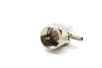 Conectores RF, Conector Macho F para Sistemas CCTV de 75Ω, Conectores Coaxiales RF de Acoplamiento por Tornillo