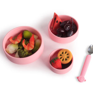 シリコンデザートボウルシリコンボウル給餌ボウル - Product Image 6