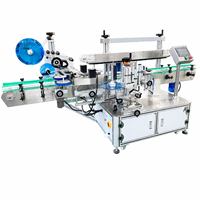 Machine d'étiquetage automatique de bouteilles pour les contenants d'eau, de jus, de lait et de boissons, et les lignes de production à haute vitesse