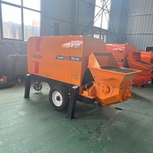 高品質小型コンクリートポンプディーゼルエンジンセメント・モルタル配送ポンプ、建築工事専用コンクリートポンプ - Product Image 5