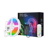 Nouveau Kit de Bande LED Intelligente Hengyu 2025 de Haute Qualité, Flexible, RVB, à Changement de Couleur, Contrôlable par Application Wi-Fi, avec LED SMD 5050 et 2835, Effet Couleurs Rêves