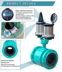 Roestvrijstalen Elektromagnetische Stroommeter Aanpasbare Oem-Buis Urine Olie Water Vloeibaar Gas Stroommeter Voor Vloeistofmeting - Product Image 5