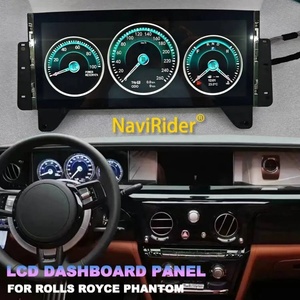 สำหรับ Rolls Royce Phantom 2004-2013 จอแสดงผล LCD แผงหน้าปัด แดชบอร์ด ดิจิตอลคลัสเตอร์ ห้องนักบินเสมือนจริง มาตรวัดความเร็ว มาตรวัดรอบเครื่องยนต์ มาตรวัดระยะทาง - Product Image 1
