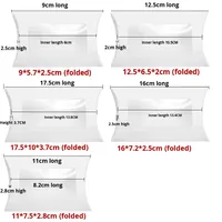 Boîte pliable en papier kraft UV créative pour l'emballage de petits bonbons, carton blanc en gros