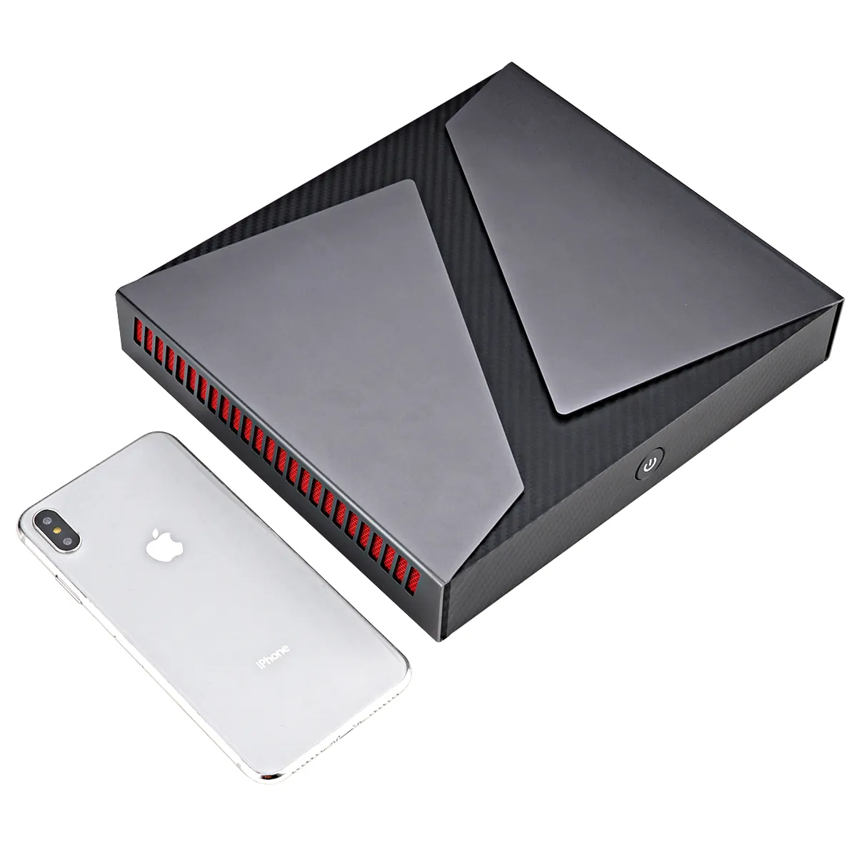2021 neueste GX01 Mini Compact Gaming PC Büro WIn Core i9-8950HK TDP 45W 2xSO-DIMM DDR4 64GB 4K HD Winds 10 Desktop-Computer