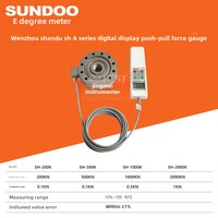 SUNDOO SHB-2000K dynamomètre numérique jauge de Force push-pull testeur de pression Instrument de Test de traction