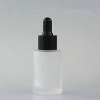 Populaire épais 1 oz 2oz 30ml 50ml bouteille d'huile de soin des cheveux huile essentielle emballage de soin de la peau verre sérum compte-gouttes bouteille sérum bouteille