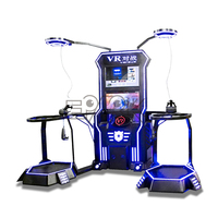 EPRK-caminante espacial con dos jugadores VR, máquina de juego Simulador de realidad Virtual para tiro/Esquí/Boxeo, en venta