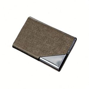 Personalized Metal <b>Card</b> <b>Holder</b> | <b>Slim</b> Aluminum ID Badge <b>Holder</b> | OEM Custom Engraving for Corporate & Events - Product Image 3