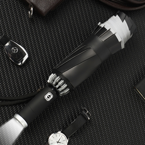 Diodo emisor de luz portátil automático Paraguas plegable a prueba de viento luminoso Luz de marcha atrás reflectante Regalo de negocios rural para adultos - Product Image 2