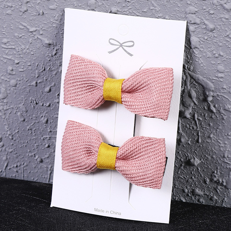 64-4 Pink bow tie style