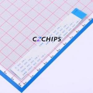 FFC-0.5-30-100-B-4-8 FFC Cable (Flexible Flat Cable) P=0.5mm Connector 30P 0.5mm 0.3mm Reverse - Product Image 1