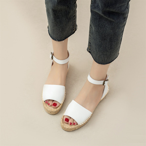 Sandalias Casuales Ecológicas Fisherman Espadrille con Entresuela de Cáñamo, Transpirables y Antideslizantes para el Verano, para Mujer - Product Image 4