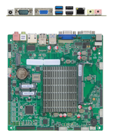 Carte mère industrielle Mini ITX professionnelle N97 1 * RJ45 10 * USB 2 * ports COM DC 12V de haute qualité