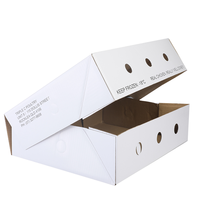 Boîte d'emballage d'expédition de poulet congelé en carton de papier kraft personnalisable pour la volaille pour le stockage et le transport de poulet