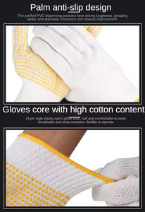Guantes de Protección Térmica Reutilizables SWC003 para Rescate Industrial, Mecánica, de Algodón, de Seguridad - Product Image 6