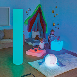 <span class=keywords><strong>Table</strong></span> de jeu en cube de <span class=keywords><strong>sable</strong></span> lumineux <span class=keywords><strong>à</strong></span> LED pour enfants, <span class=keywords><strong>table</strong></span> de jeu lumineuse pour enfants, meubles de jeu interactifs intérieurs et extérieurs avec lumière - Product Image 3
