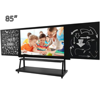 Écran tactile tout-en-un de haute qualité, 85 pouces, 4K, LED, LCD, tableau blanc intelligent 4K pour l'école